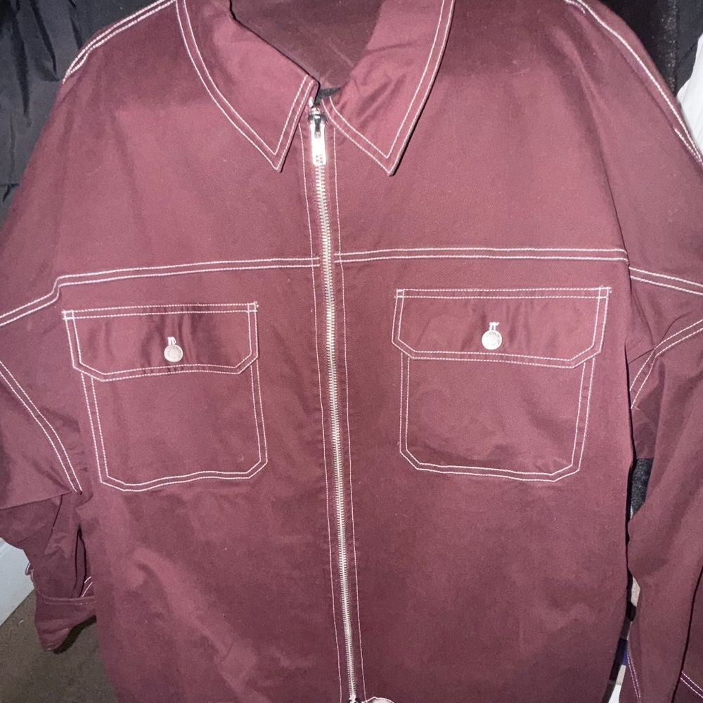 By.DYLN Vaeda Plum Jacket